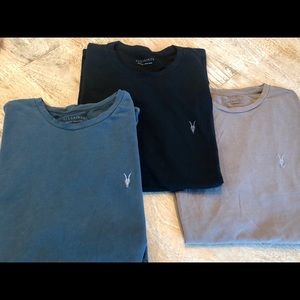 All Saints Men’s 3 pack T-shirts